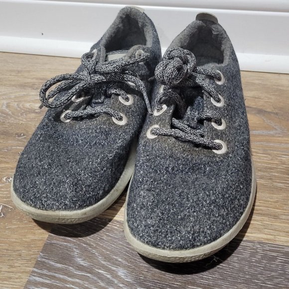 Allbirds Wool Runners Gray Athletic Shoes Womens Size 8 - Picture 2 of 6